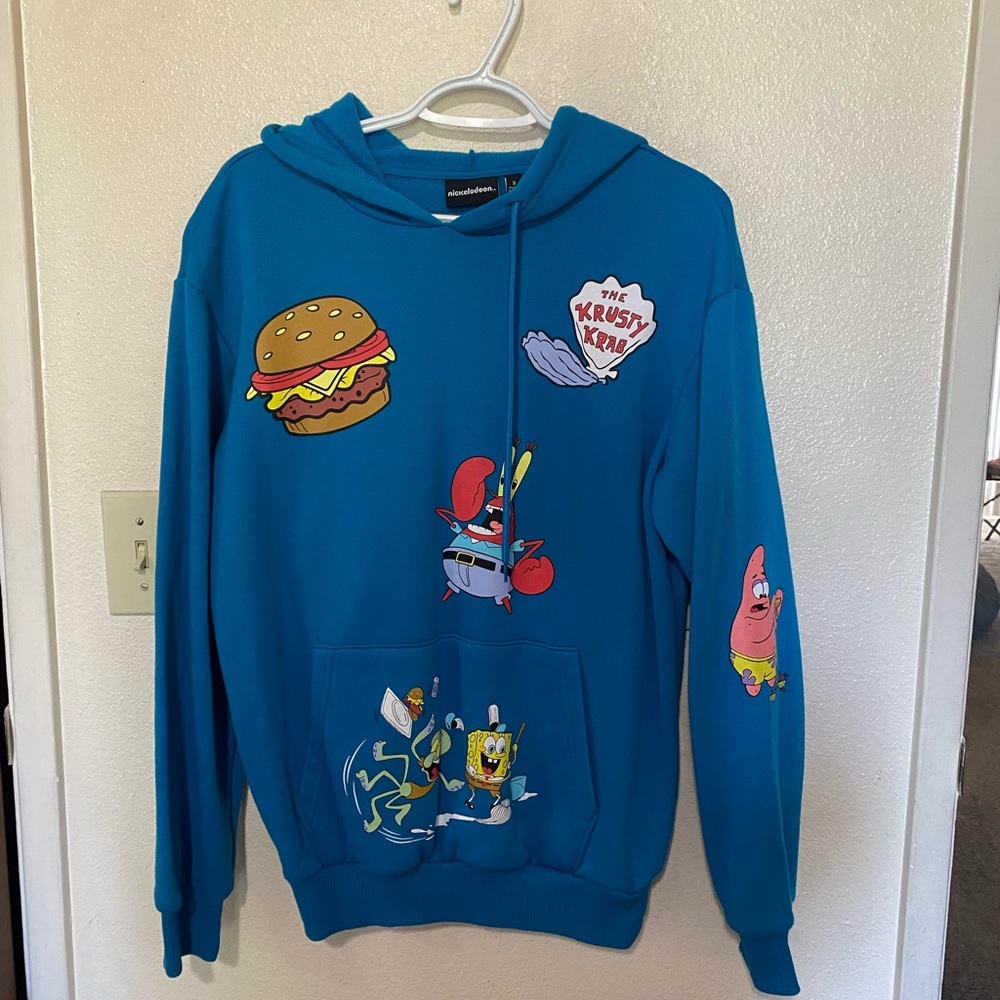Nickelodeon Blue SpongeBob Hoodie
